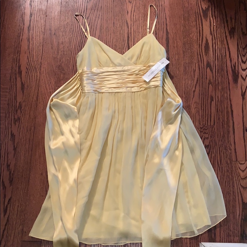 Maggy London yellow dress